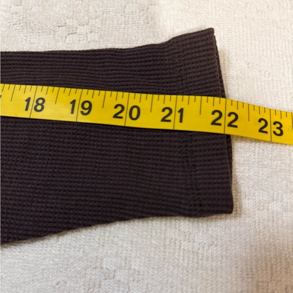 Roaman’s Chocolate V-Neck Tunic - Picture 4 of 7